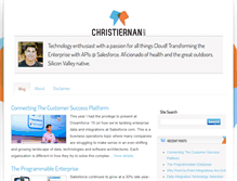 Tablet Screenshot of christiernan.com